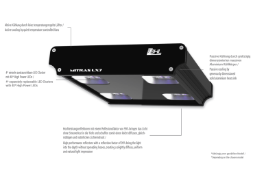 GHL Mitras LX 7X04 Süßwasser Schwarz